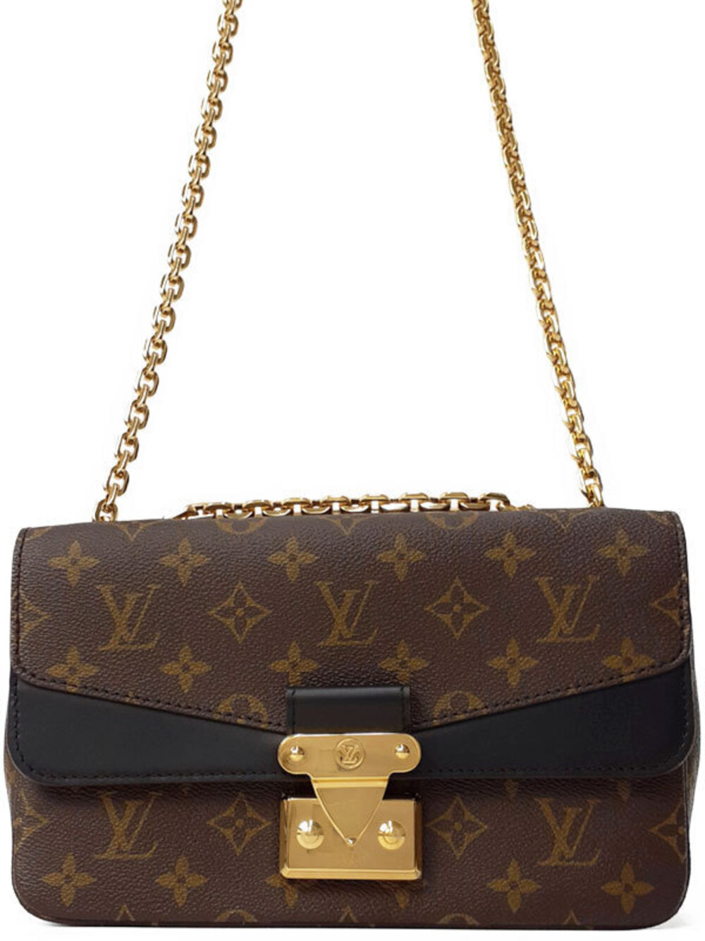 Louis Vuitton Monogram Sac Marceau Chain Shoulder Bag